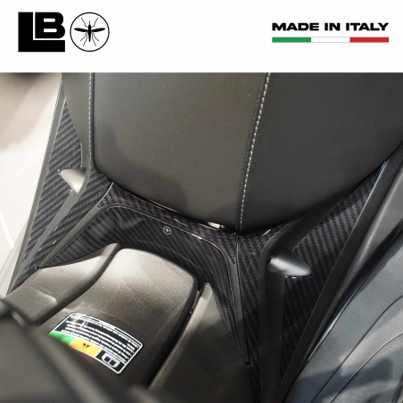 Adesivi 3D Protezioni Pedana centrale compatibili con Yamaha Xmax 125-300 2023